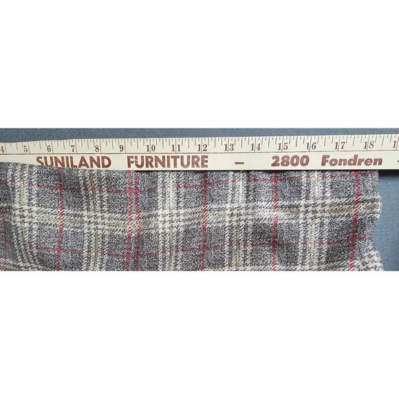 Hope Harlow Women XL (36x28) Trouser Pants Ankle Golden Shimmer Red Stretch Soft - Picture 6 of 9